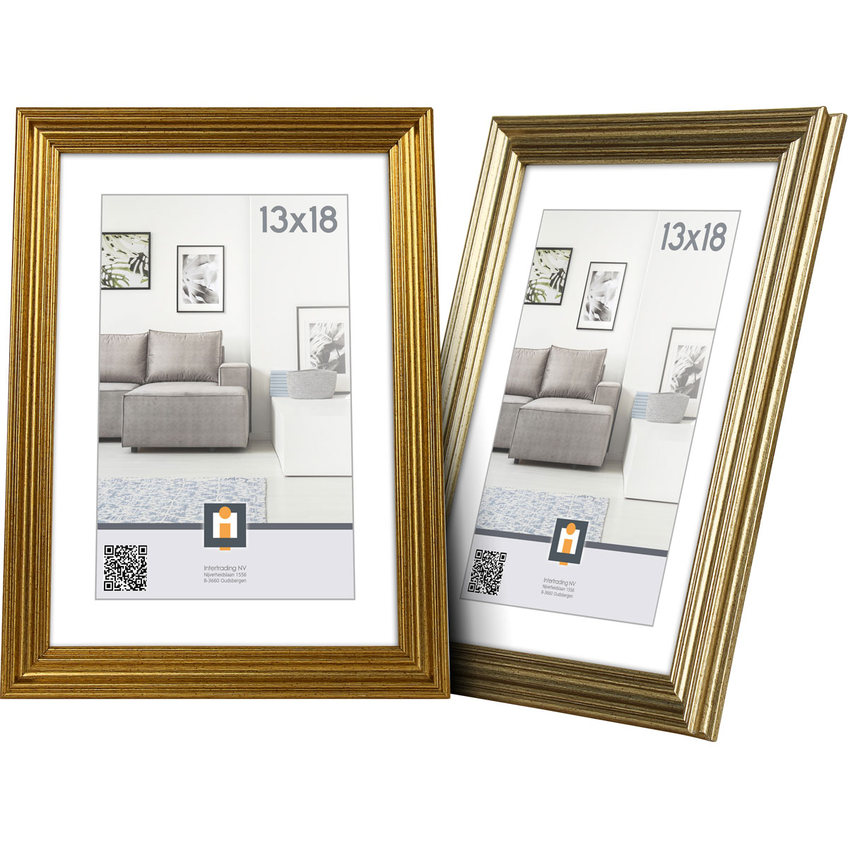 Bilderrahmen Salerno 13x18 cm gold Bild 3