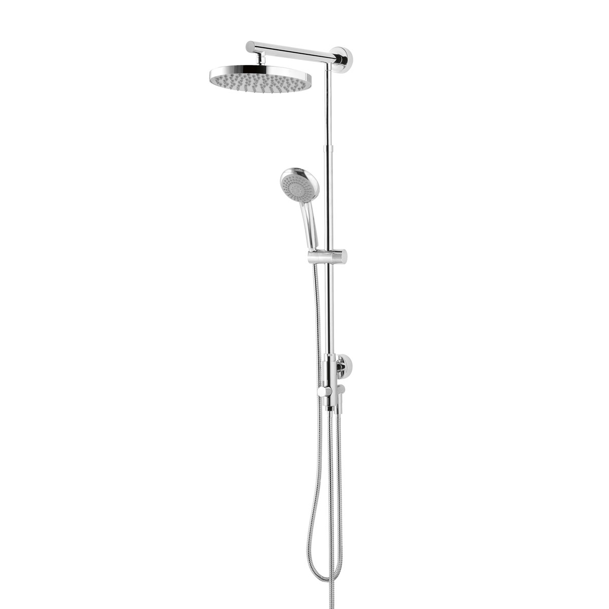 Schulte DuschMaster Rain Kopfbrause mit Umsteller