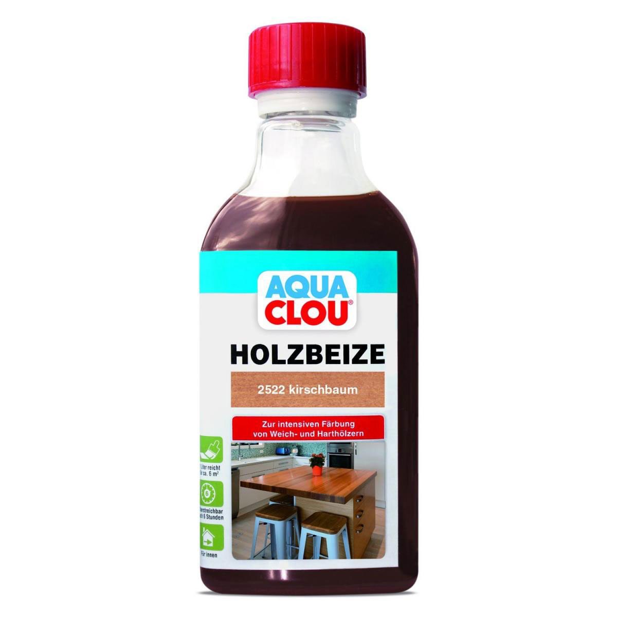 Clou B11 Aqua Holzbeize „Kirschbaum“, 250 ml