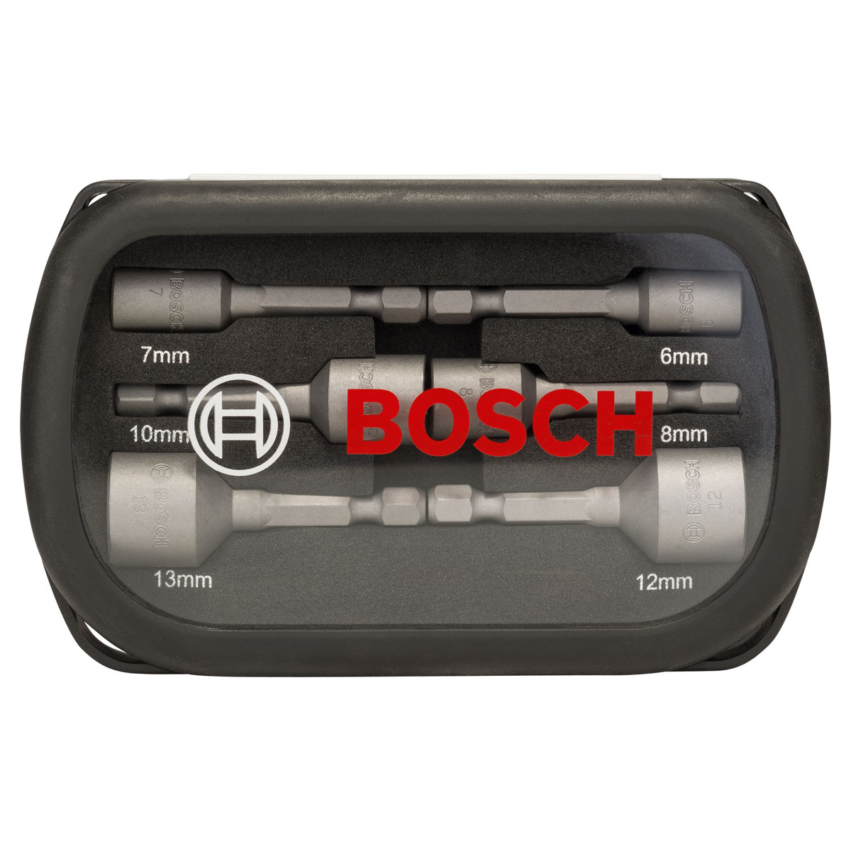 Bosch Professional  6-teiliges Steckschlüssel-Set 6–13 mm Bild 2