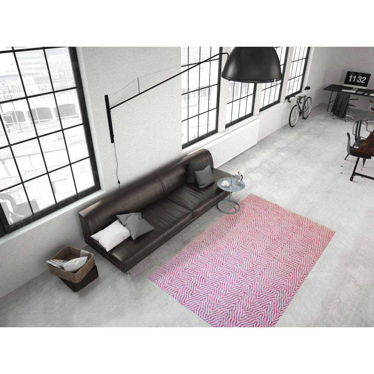 Teppich „Aperitif“ 410 Pink, 120x170cm