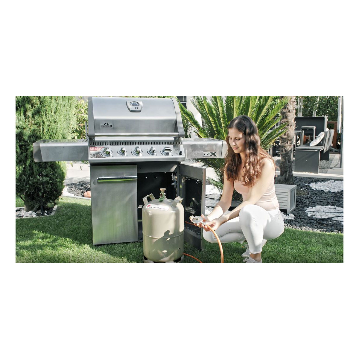 CFH Druckregler-Set 50 mbar 2-teilig Bild 4