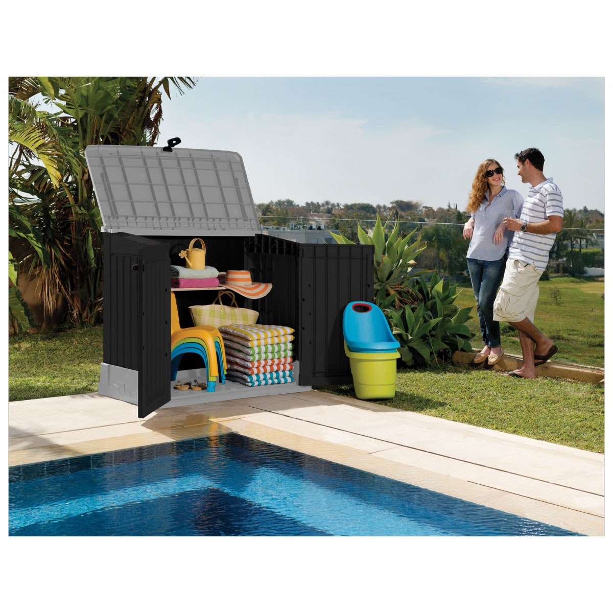 Tepro Mülltonnenbox Store It Out Bild 2