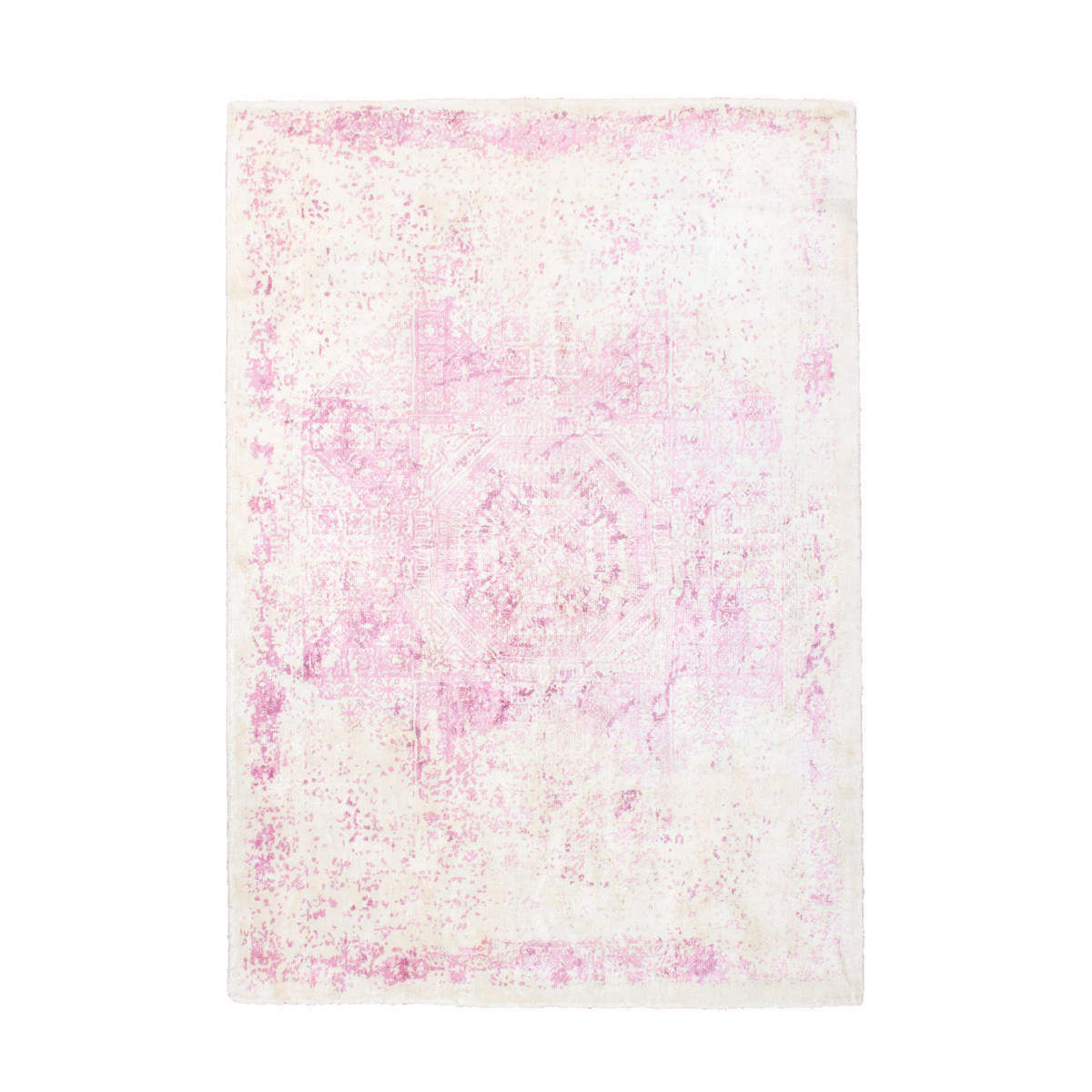 Vintage-Teppich „Namibia - Otavi“, pink