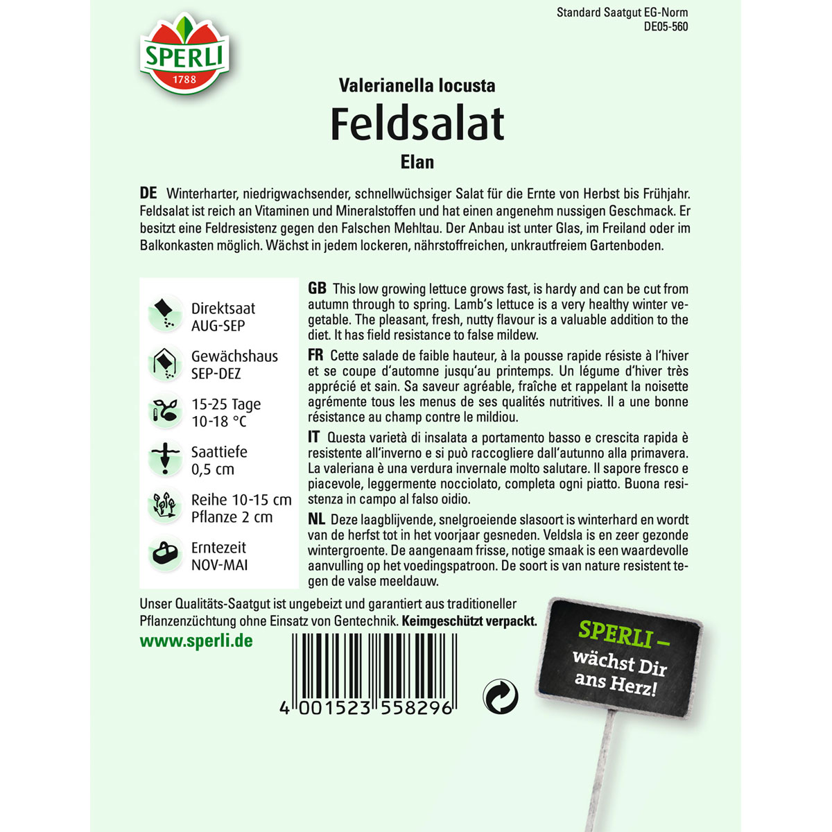 Sperli Feldsalat Elan Variante 2 Bild 2