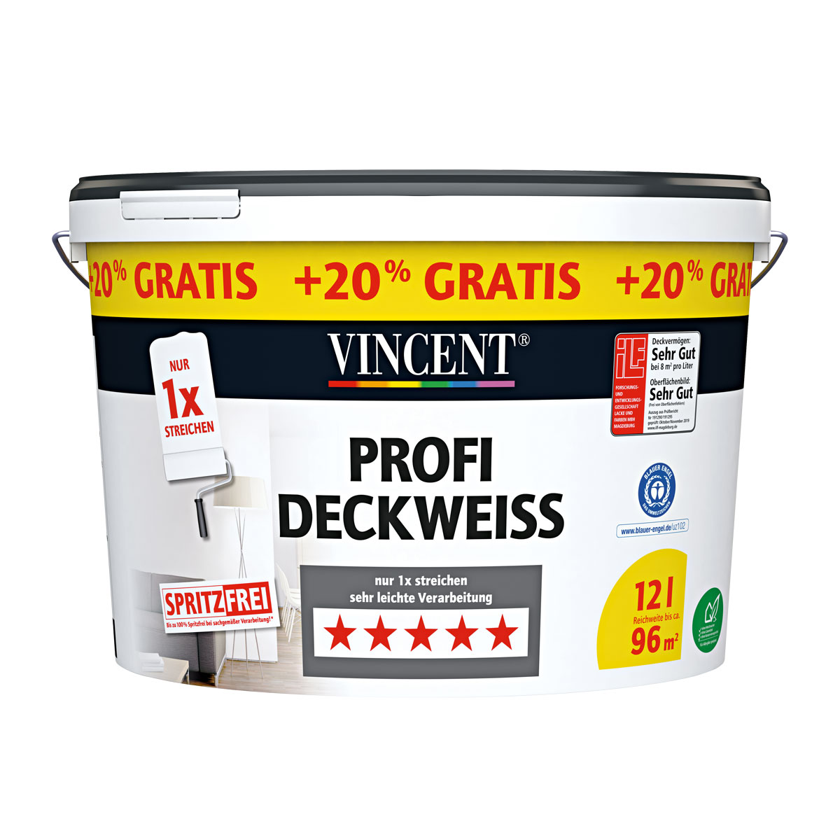 Vincent Profi Deckweiss