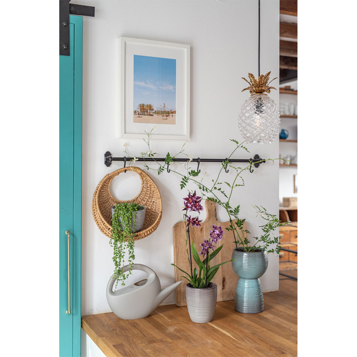 Scheurich Gießkanne Smilia 5 L Taupe Matt Bild 2