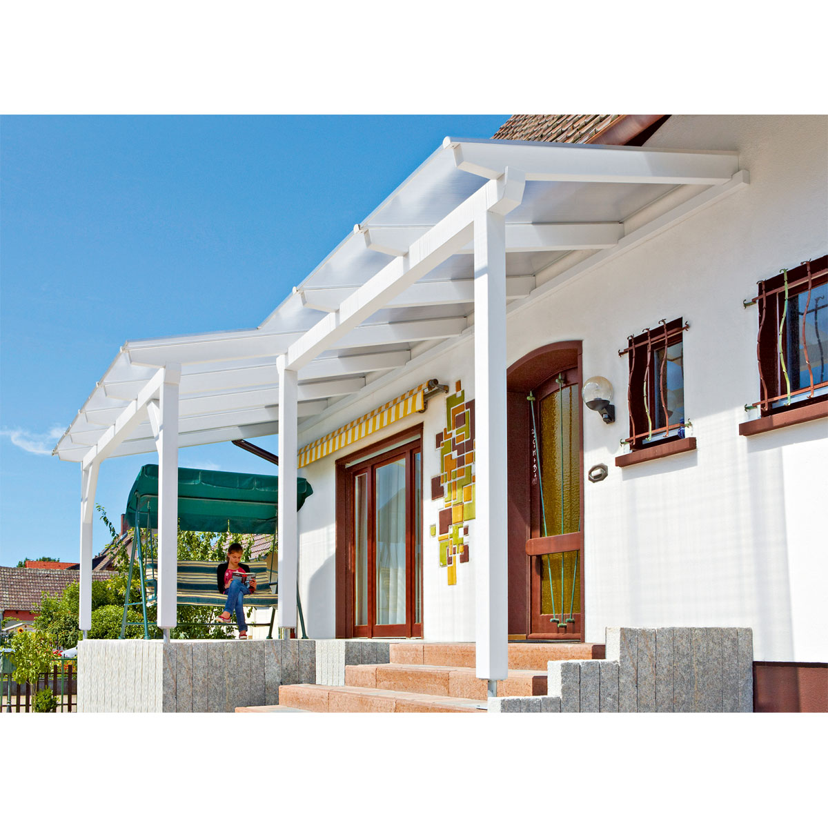 Polycarbonat-Hohlkammerplatte 150 x 70 cm Bild 7