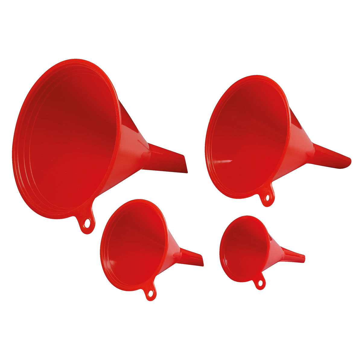 Basic Trichter-Set rot 4-teilig
