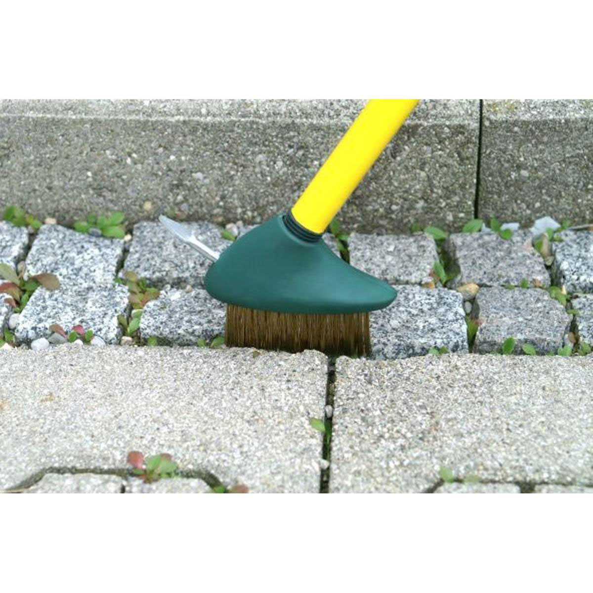 Unkraut-Fugenbürste mit Teleskopstiel Bild 2