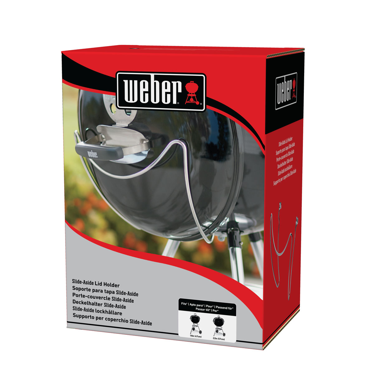 Weber Deckelhalter Slide-a-Side Bild 3