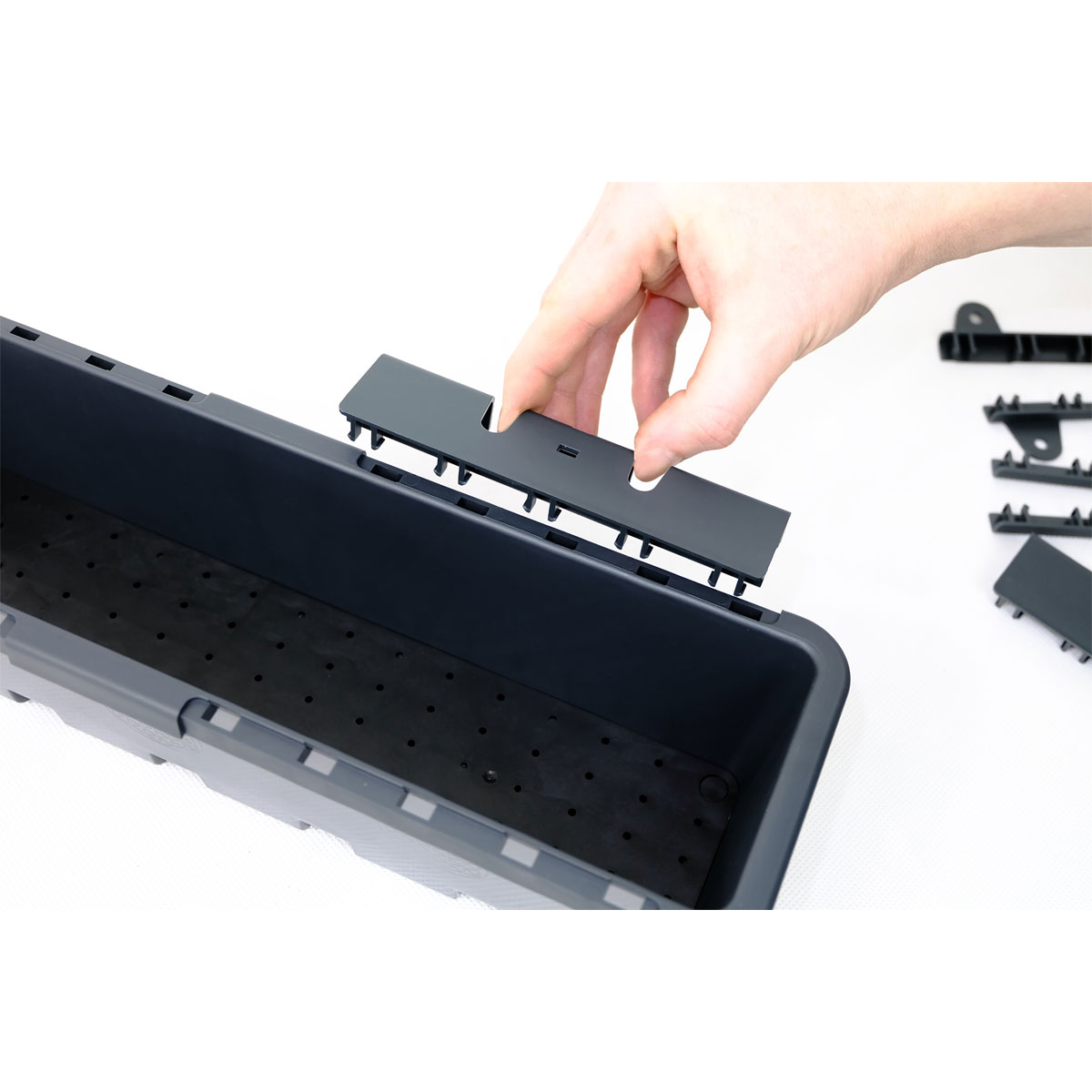 GreenLife Blumen- und Kräuterbox anthrazit, 10 Stück Bild 4