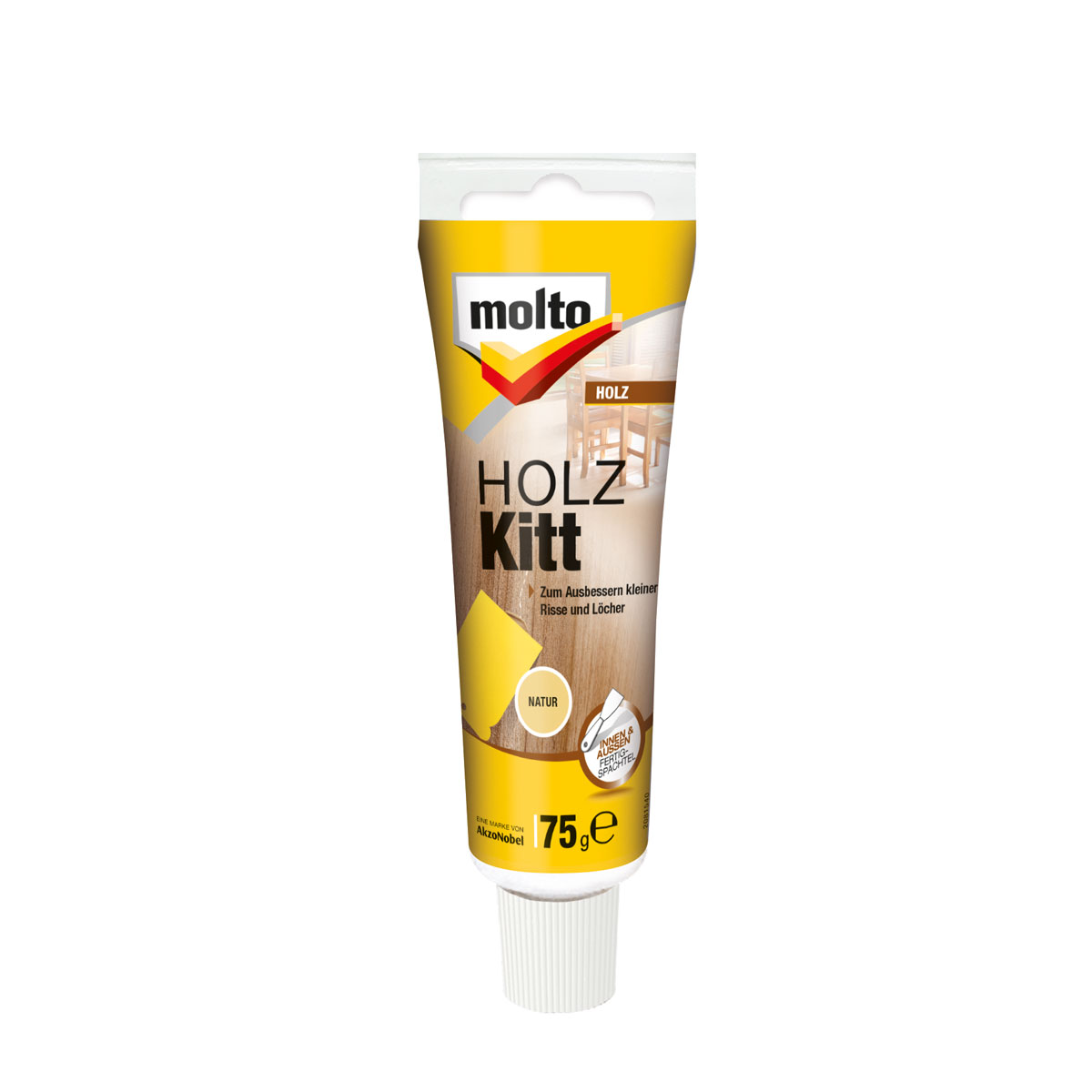 Molto Holz-Kitt natur 0,075 L