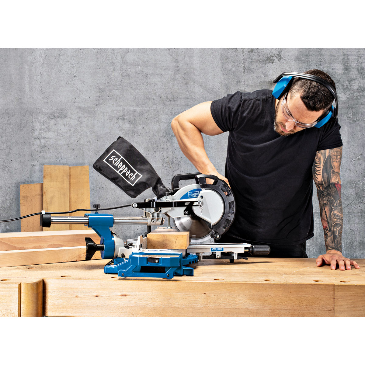 Scheppach Kappzugsäge HM216 Bild 3