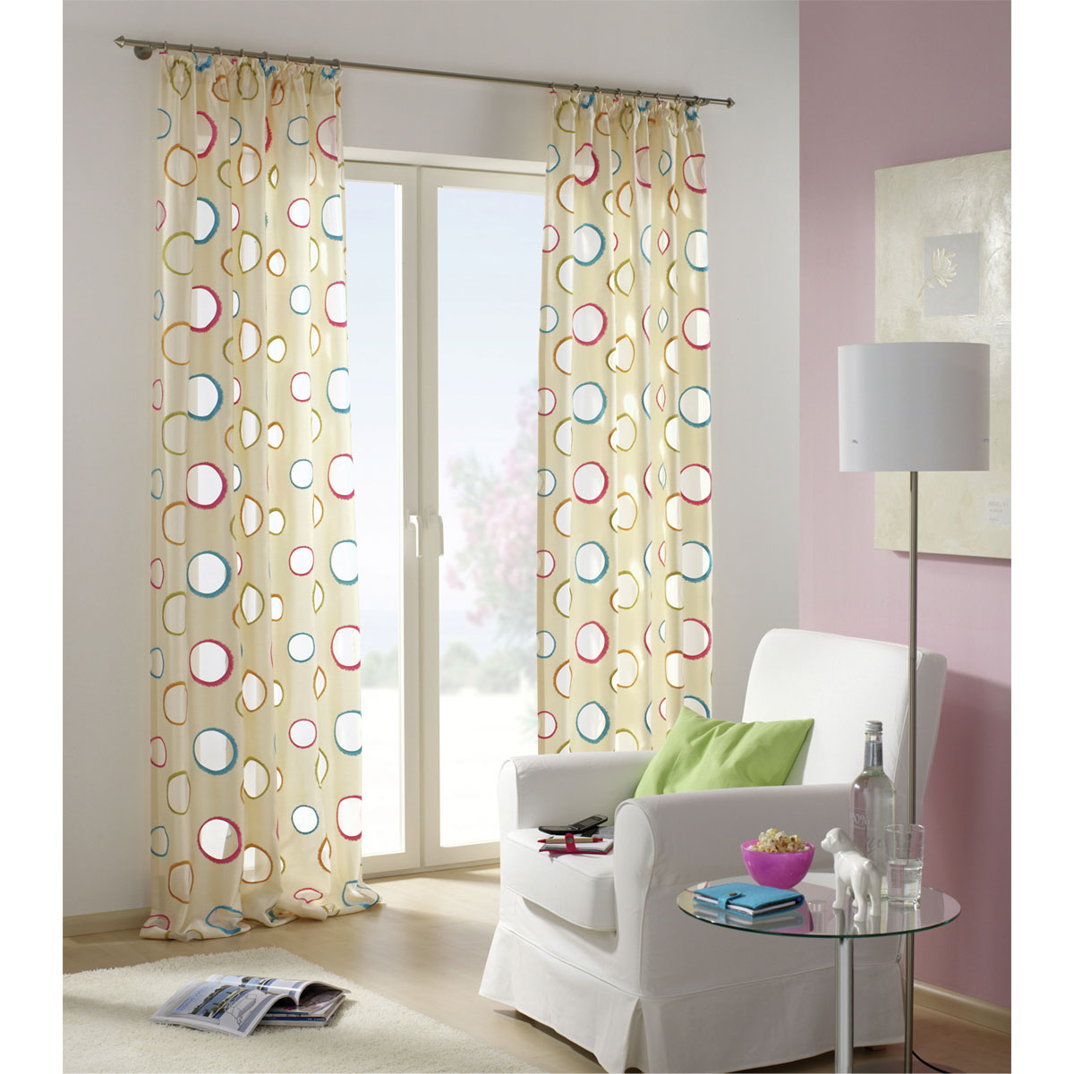 Gardinia Gardinenringe für Durchmesser 16 mm messing-antik Bild 2