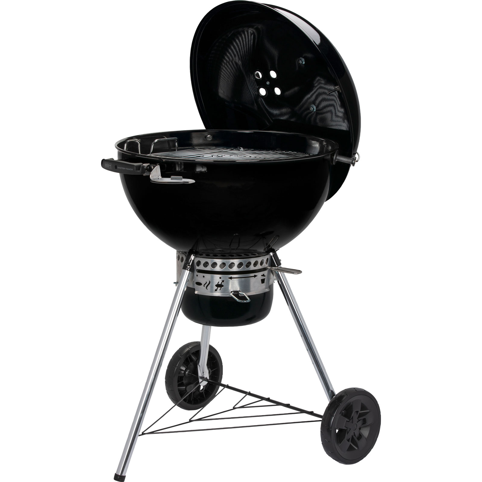 Weber Holzkohlegrill Master-Touch GBS E-5750 Durchmesser 57 cm schwarz Bild 4