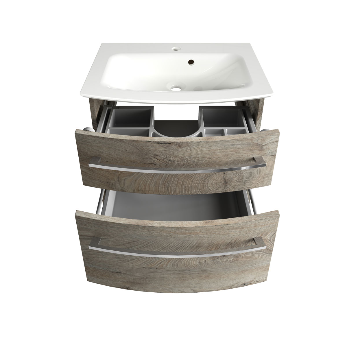 Fackelmann  Waschtisch-Set B.Style 632 x 543 x 460 mm Nature Oak Bild 2