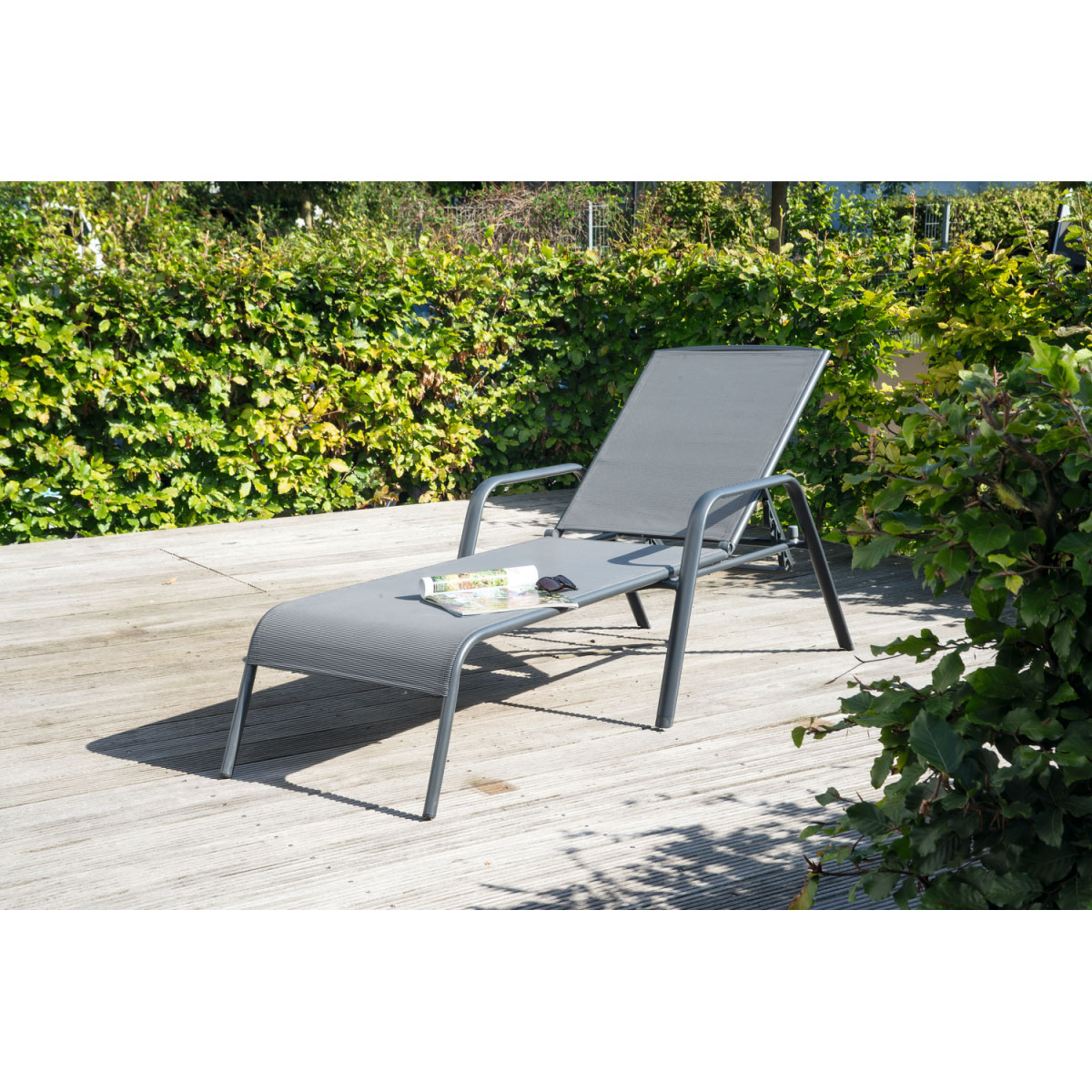 Haveson Stapelliege Atlanta anthrazit Bild 2