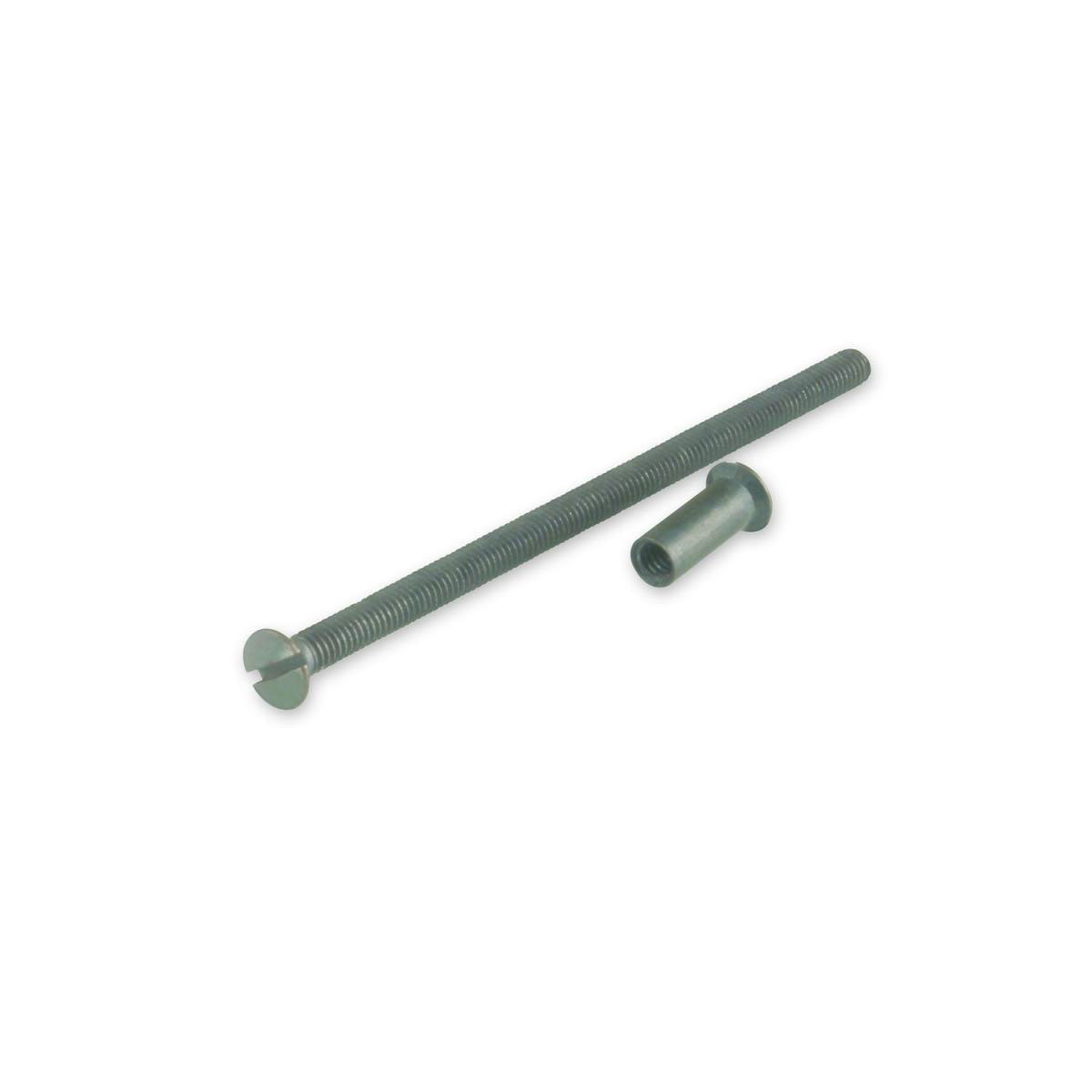 Suki Senkschraube Senkkopf M4 x 50 mm brüniert 4 Stück