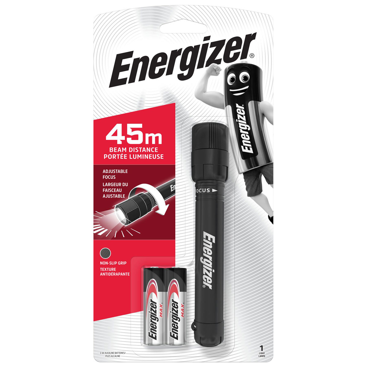 Energizer LED-Taschenlampe X-Focus schwarz