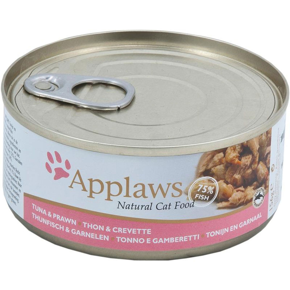 Applaws  Dose Thunfischfilet Garnele 156g