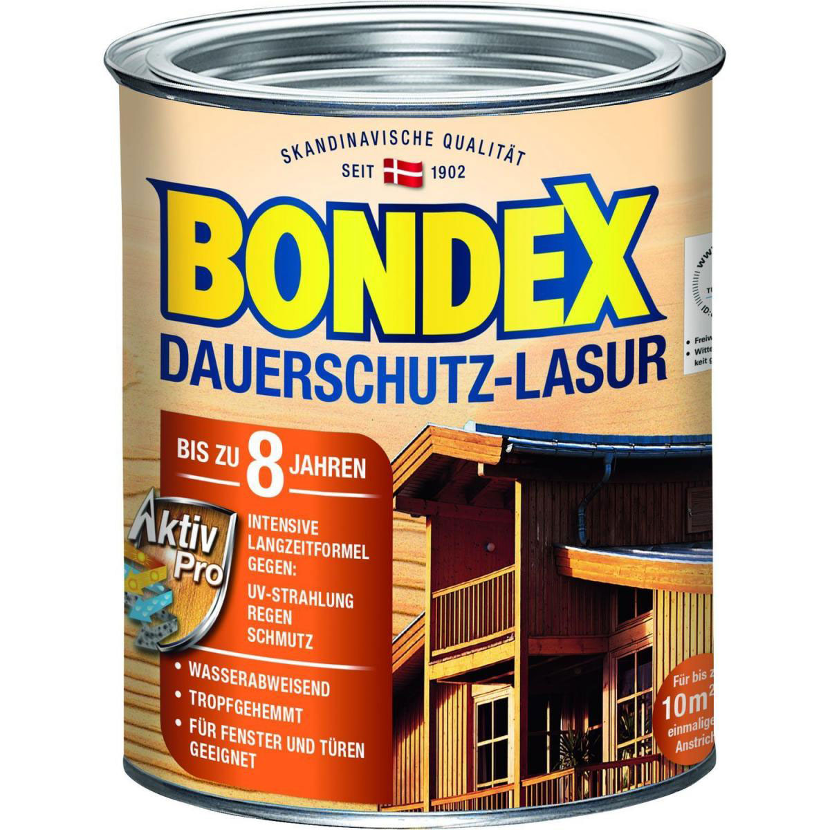 Bondex Dauerschutz-Lasur Nussbaum 0,75 L