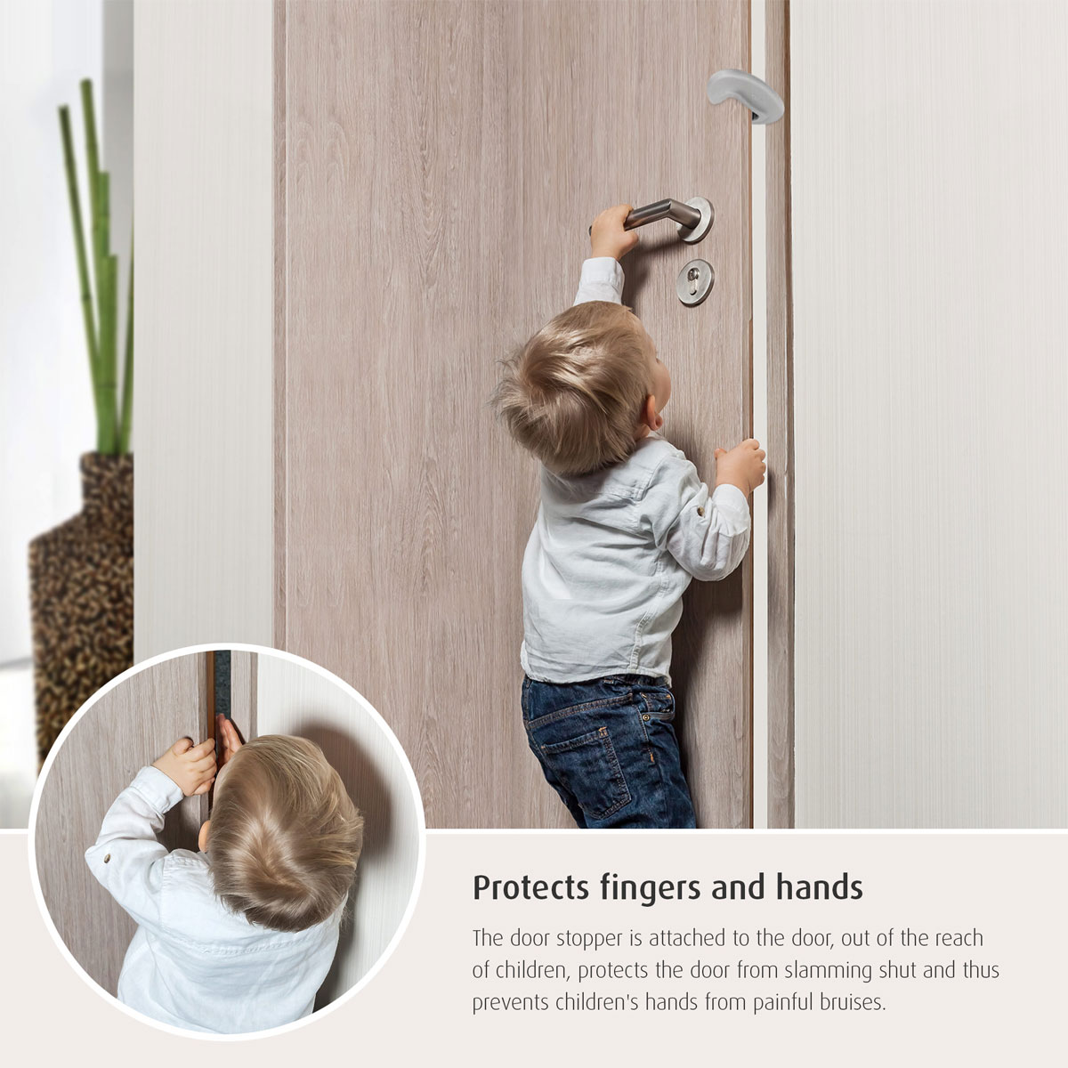 Türstopper transparent Bild 2