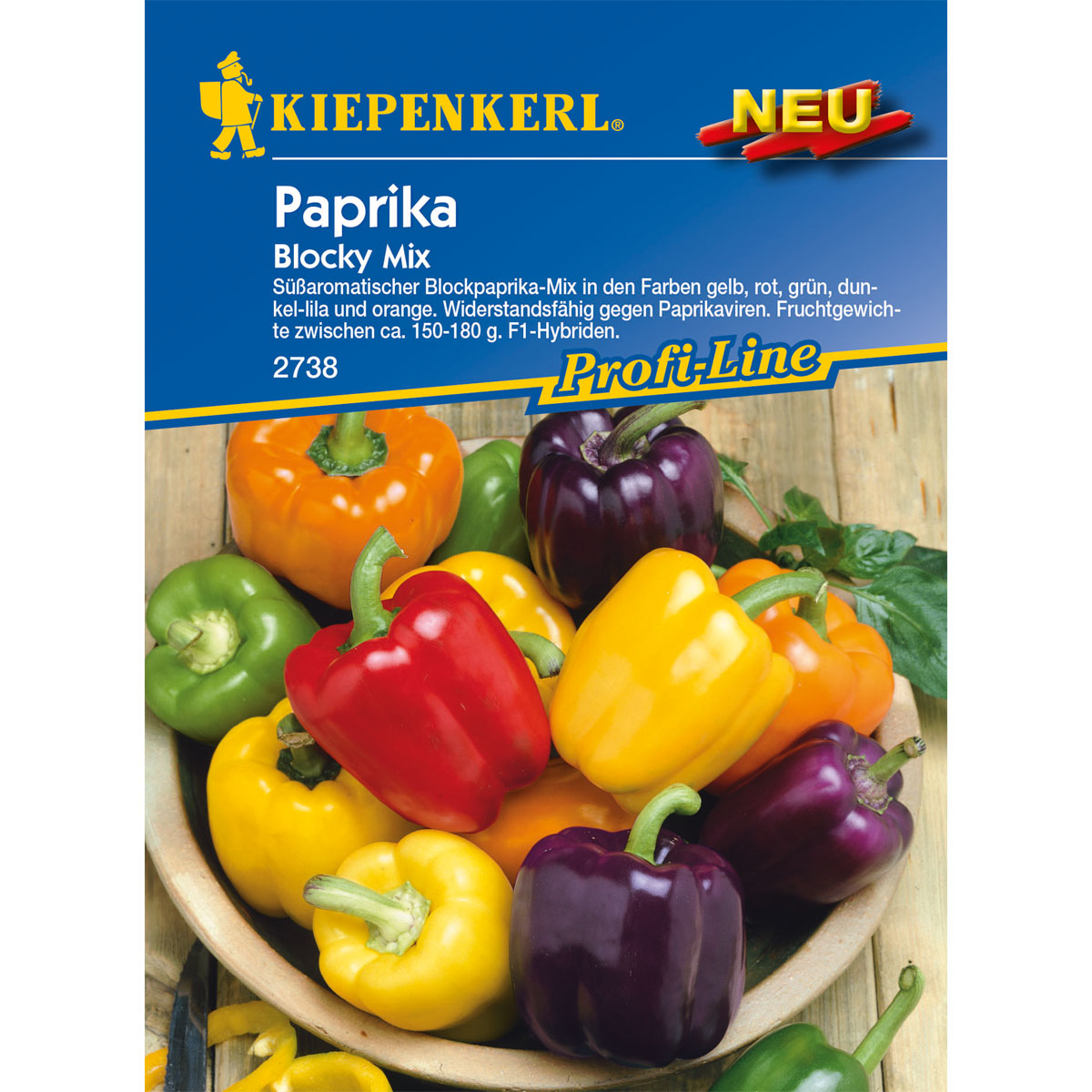 Kiepenkerl Paprika Blocky Mix
