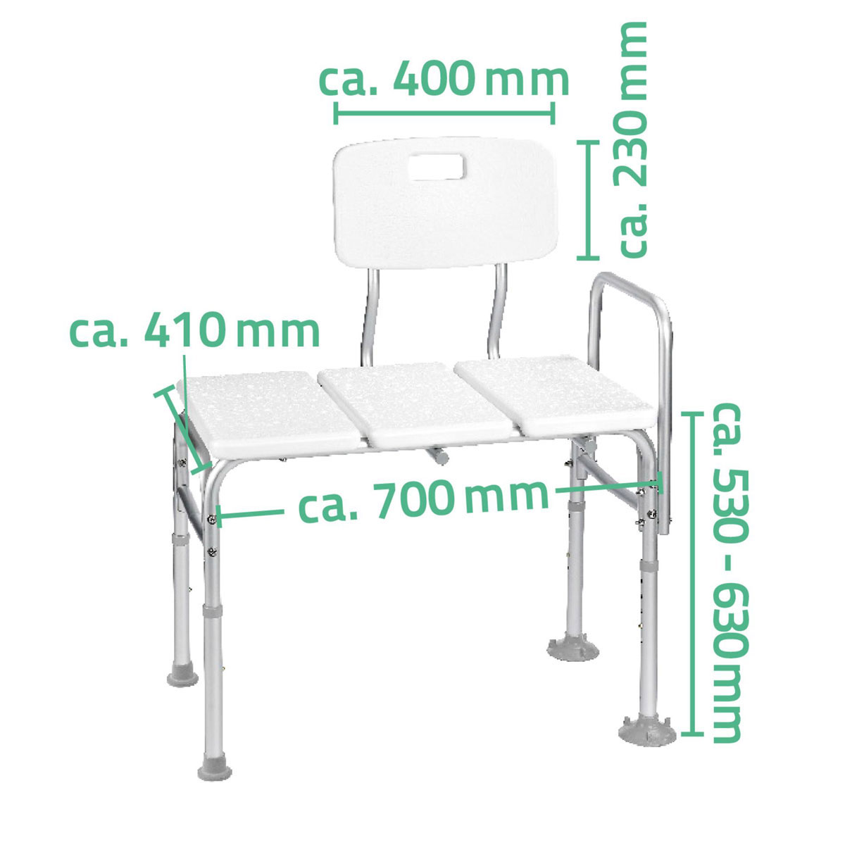 Ridder  Badewannen-Transferbank höhenverstellbar Bild 3