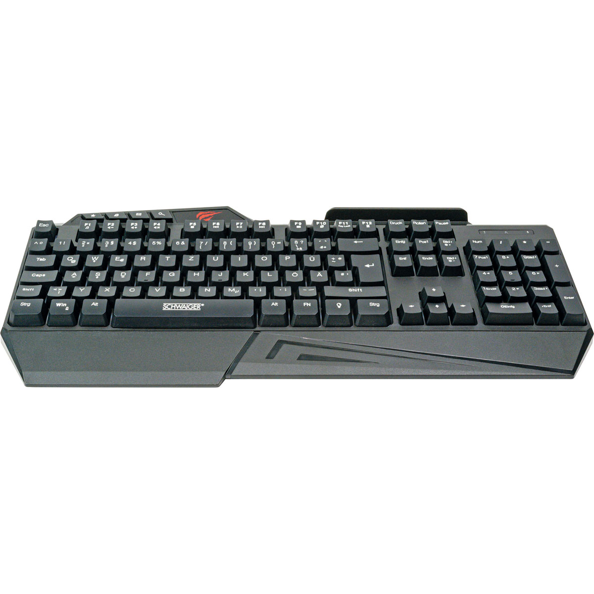 Schwaiger  Gaming Tastatur mit Farbwechsel-LED Bild 3
