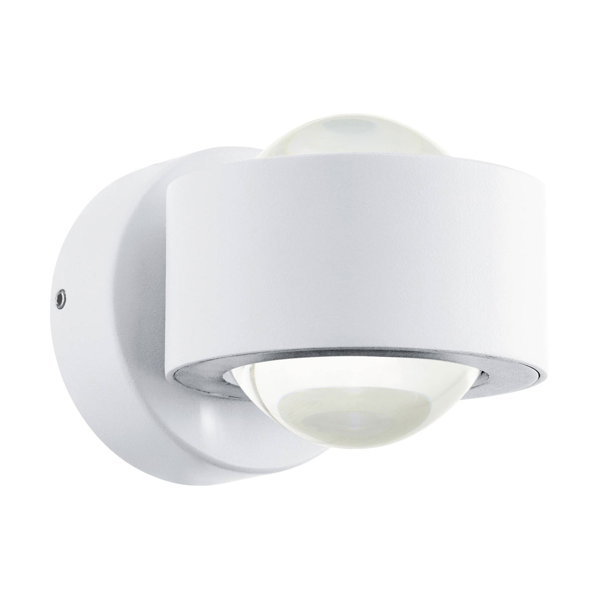 Eglo LED-Außenwandleuchte Treviolo weiß-klar | weiß | 249799