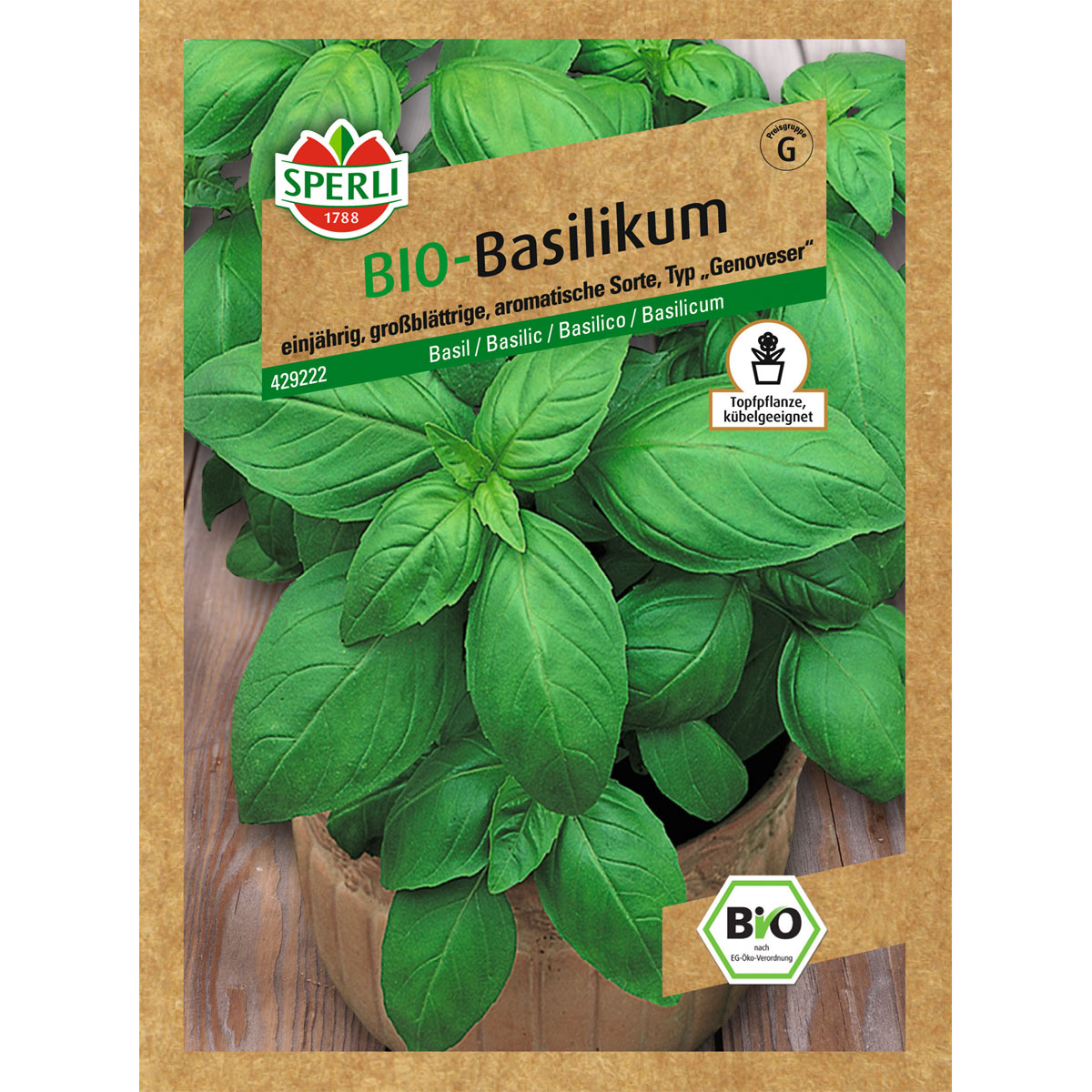 Sperli Basilikum Bio Version 2