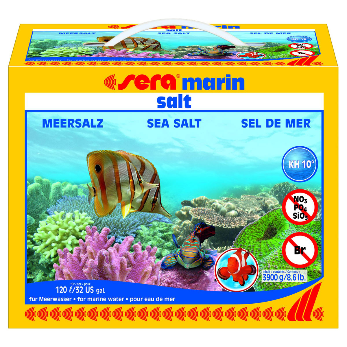 sera  marin salt 3900 g
