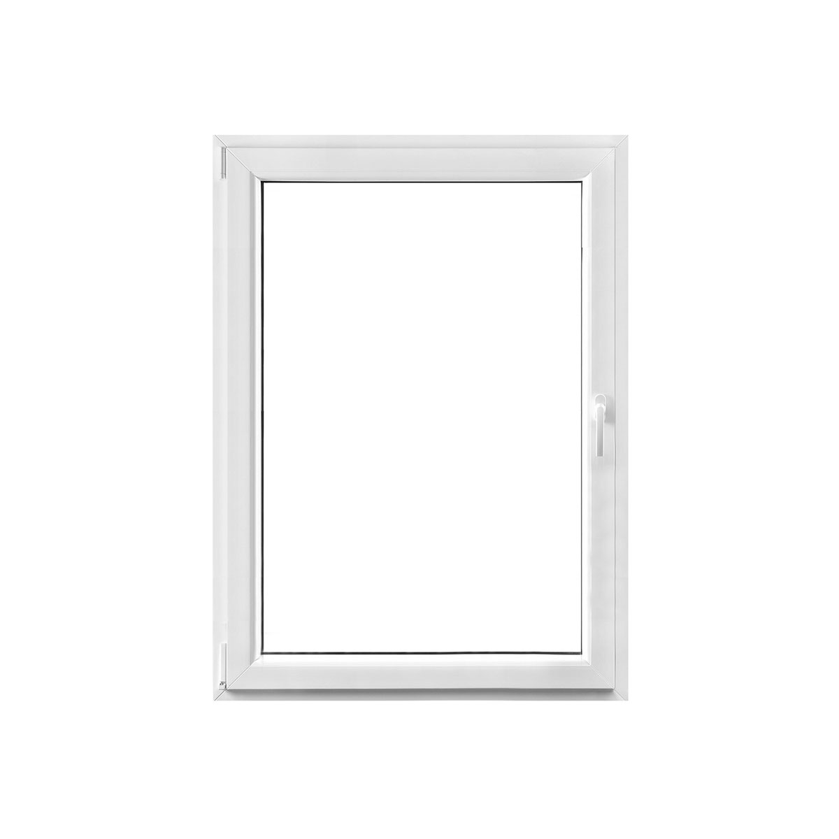 Wärmeschutzfenster Q 71 Premium Serie 3-fach Verglasung weiß 80 x 100 cm