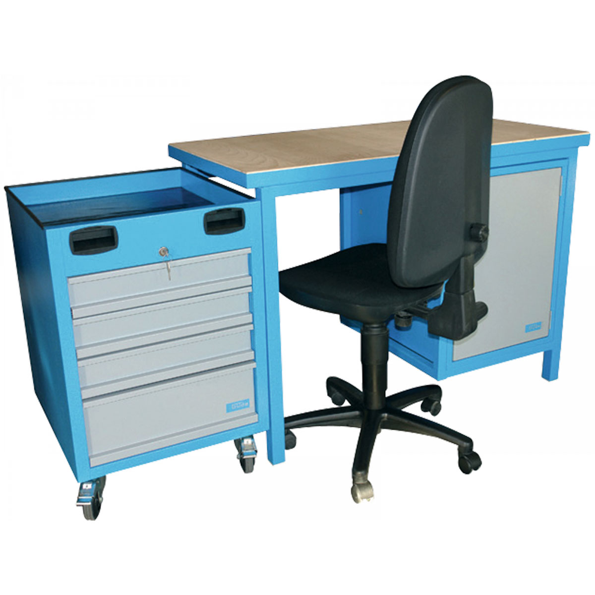 Güde Werkbank 1200 SLT Multi Blau Bild 2