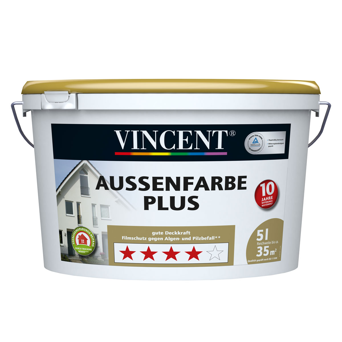 Vincent Außenfarbe Plus 5 L