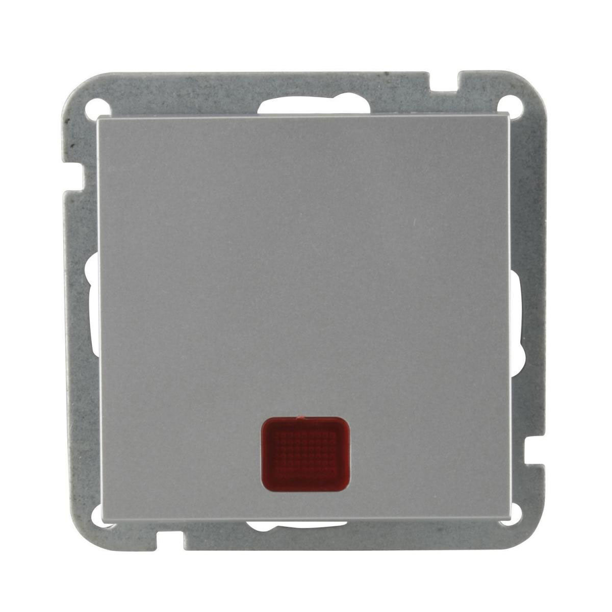 Kontrollschalter Melbourne silber Serie 703