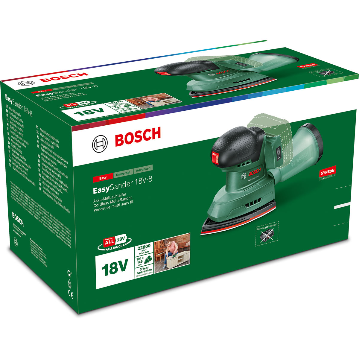 Bosch  Exzenterschleifer EasySander 18V-18 Bild 2