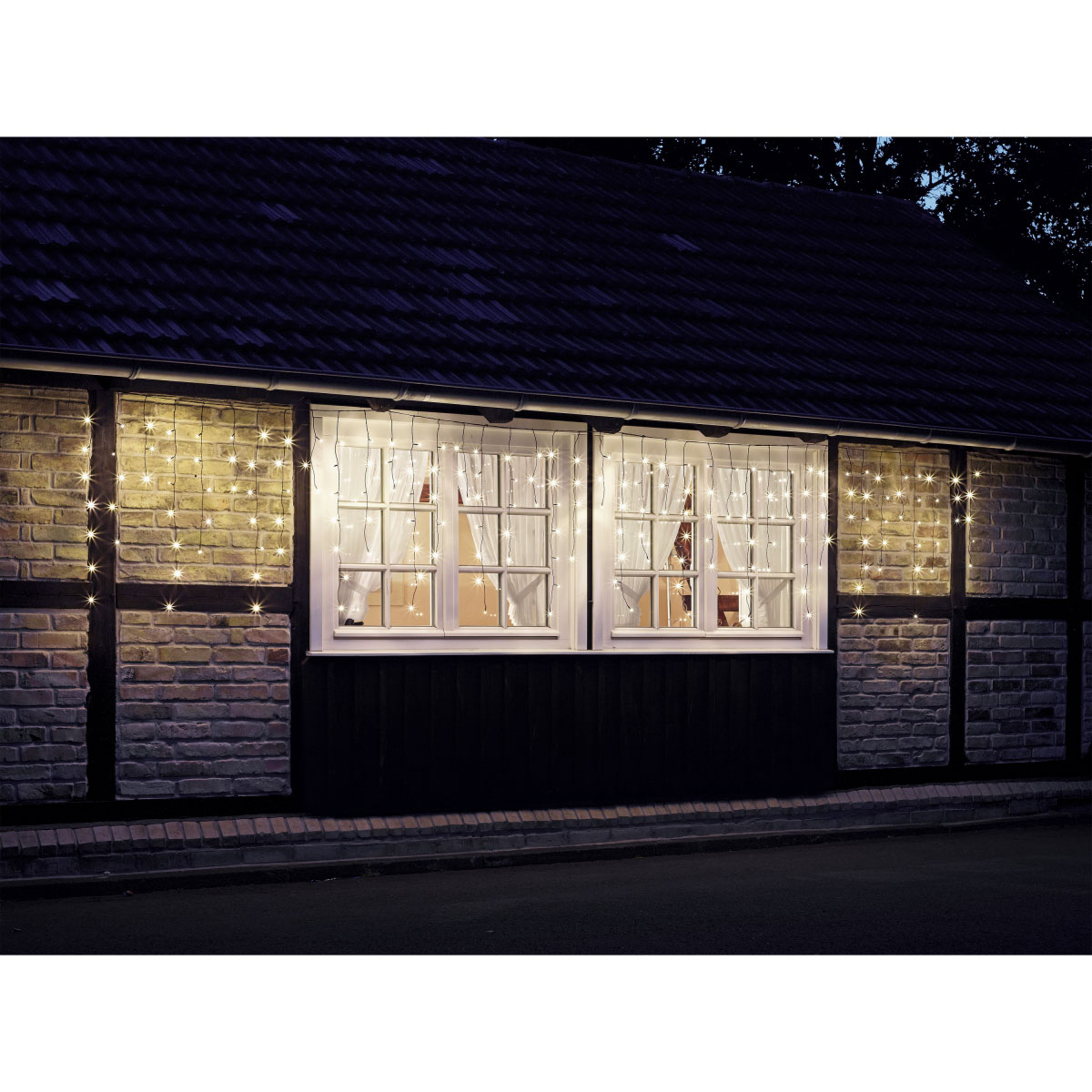 Ambientis LED-Eisregenlichterkette 200 LED Bild 4