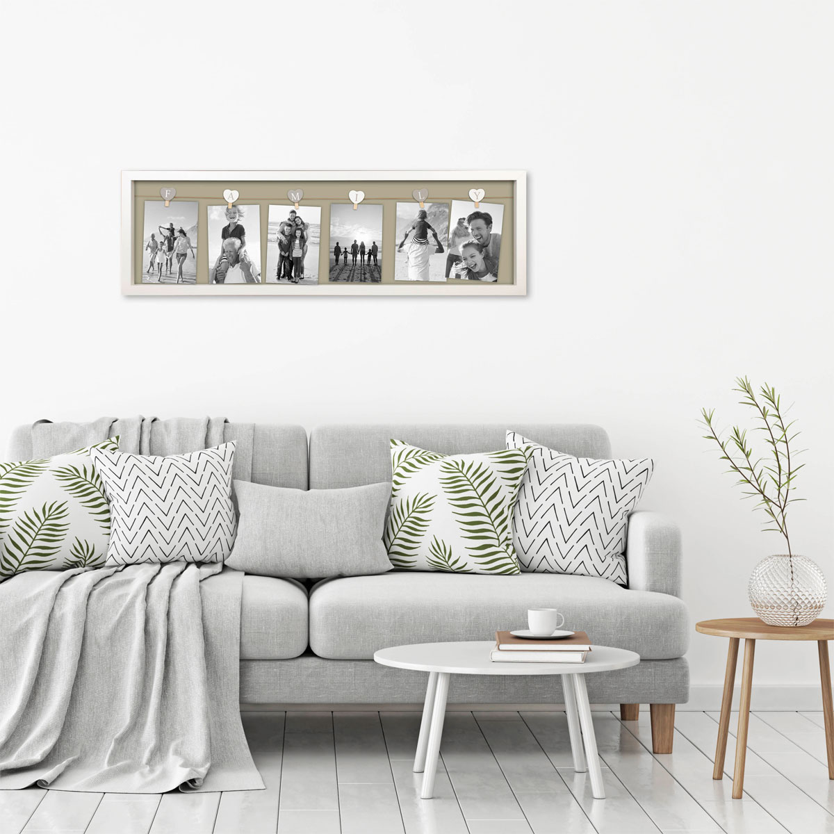 Bilderrahmen Family 78x24 cm weiß Bild 3