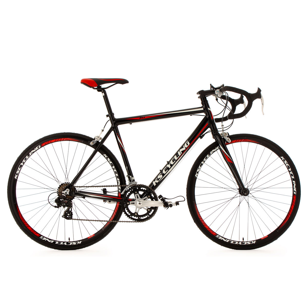 KS Cycling Rennrad Euphoria V-Bremsen 53 cm schwarz Bild 1