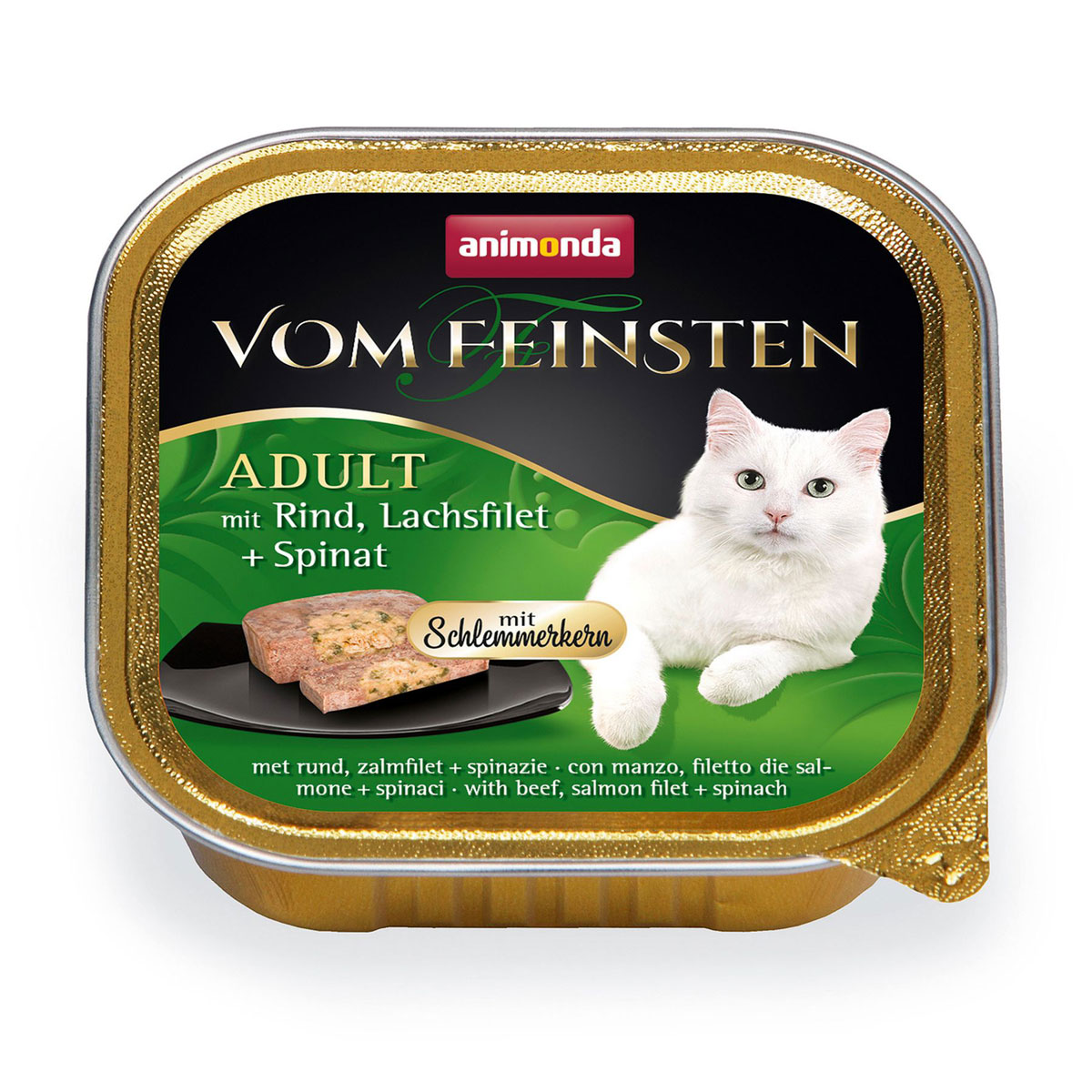 Cat Schlemmerkern, Rind, Lachs, 100g