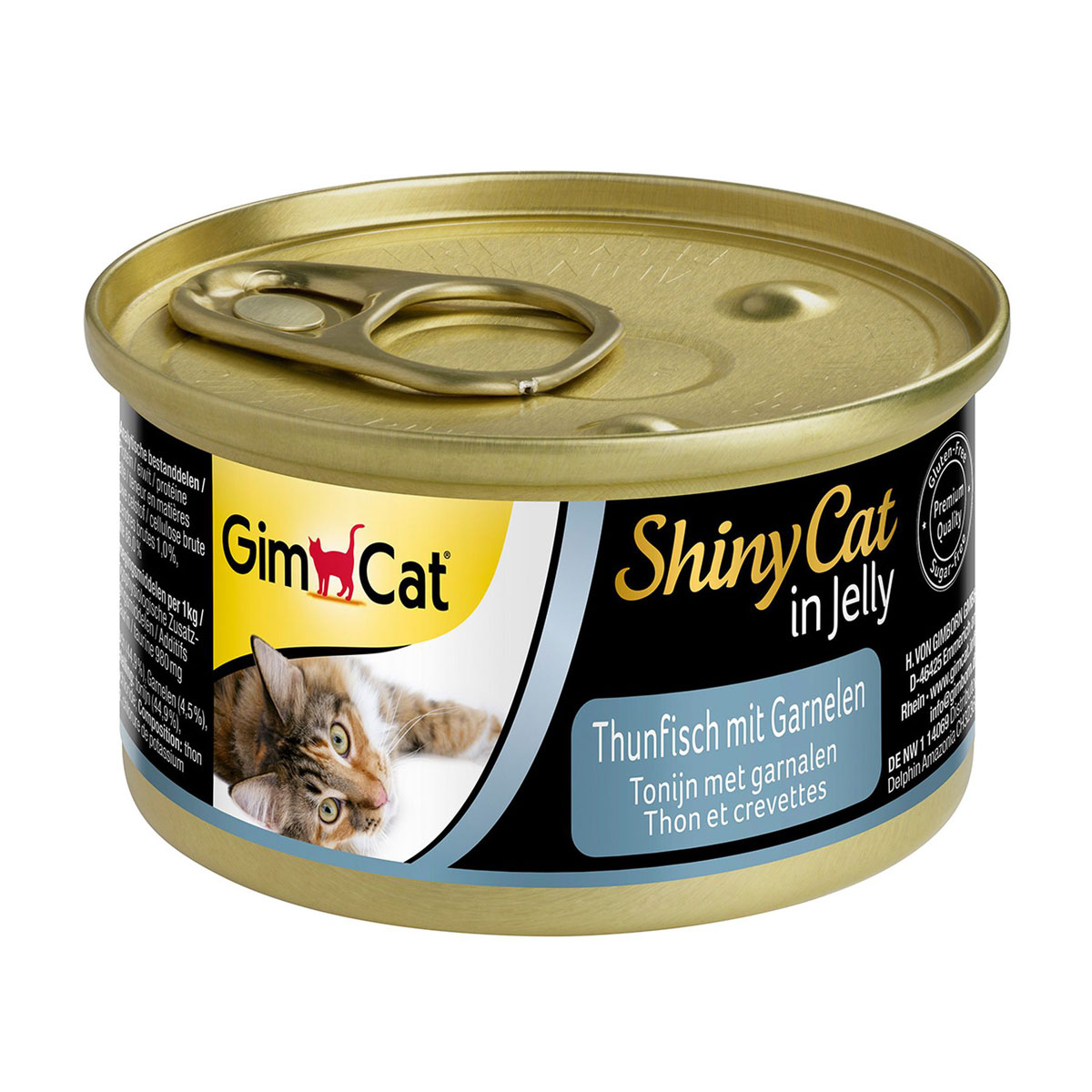Gimborn Spezialitäten Dose ShinyCat Thunfisch mit Garnelen 70g