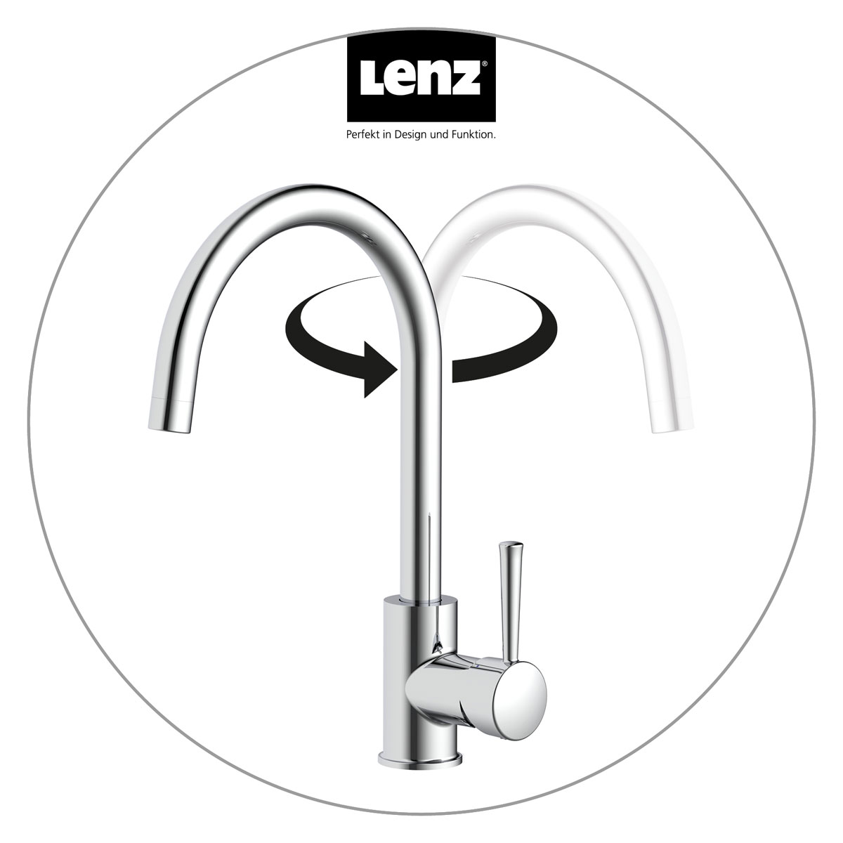 Lenz  Küchenarmatur MANA chrom Bild 5