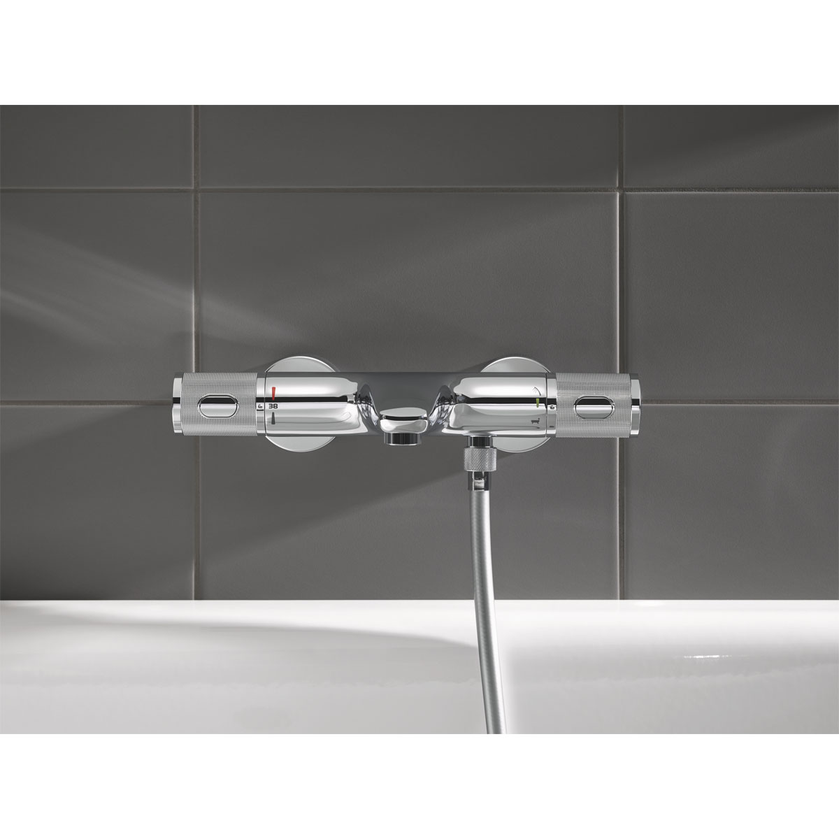 Grohe Wannenbatterie Precision Feel chrom 31,3 cm Bild 3