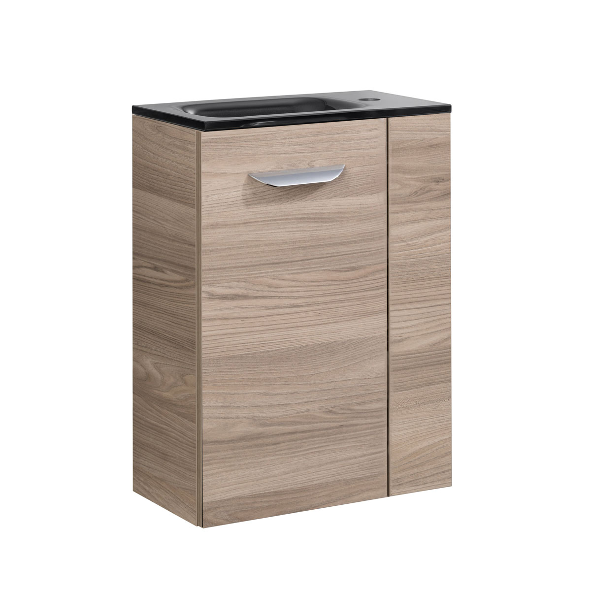 Fackelmann  Gäste-WC Waschtischunterschrank links SBC 440 x 600 x 243 mm Steinesche Bild 5