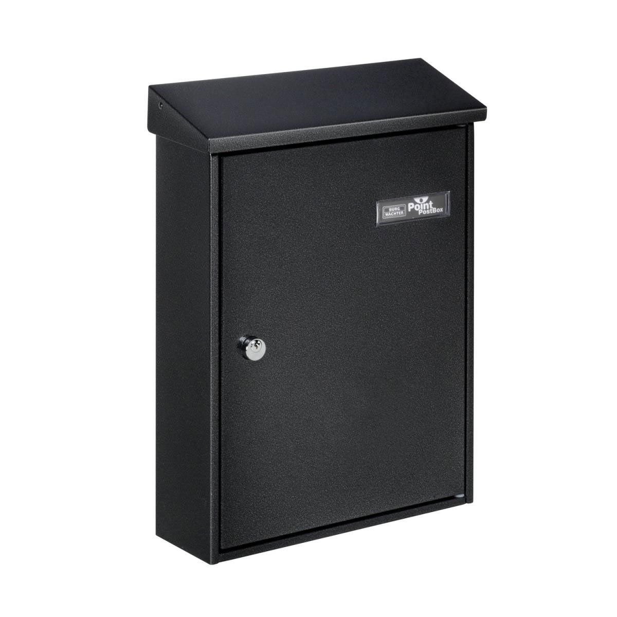 Burg Wächter Briefkasten Letter schwarz
