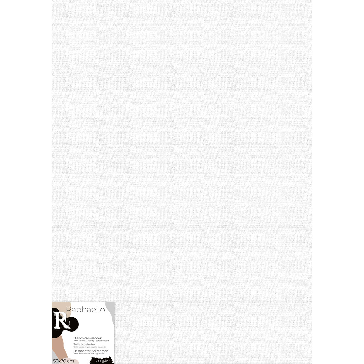 Leinwand Canvas 50x70 cm weiß