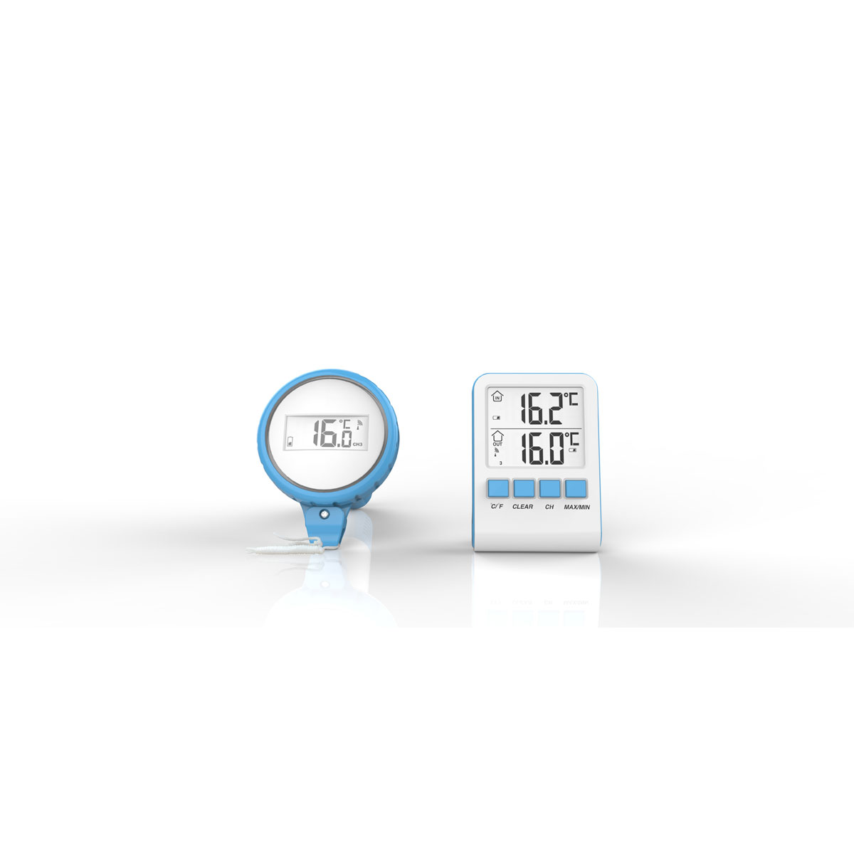 Wireless Pool-Thermometer Funk Bild 2