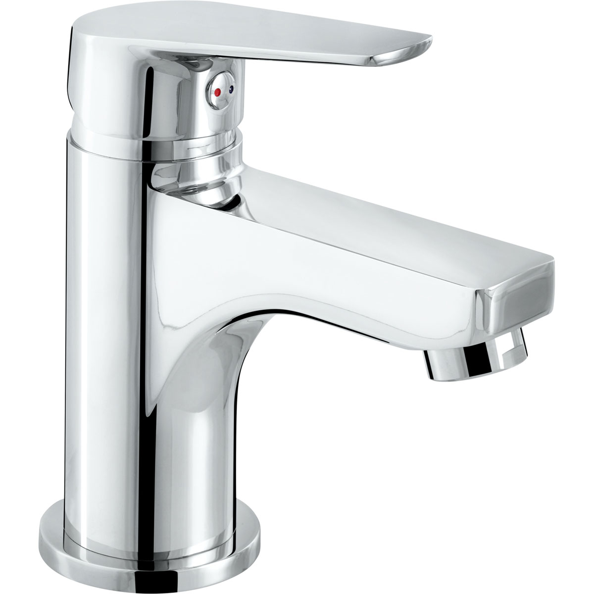 WT-Armatur Sayo chrom mit Keramik- KartuscheSchaftbefestigung u.Ablaufgar.